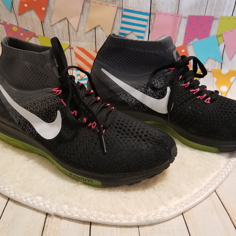 Mens Nike All Out Flyknit Zoom Athletic Shoes